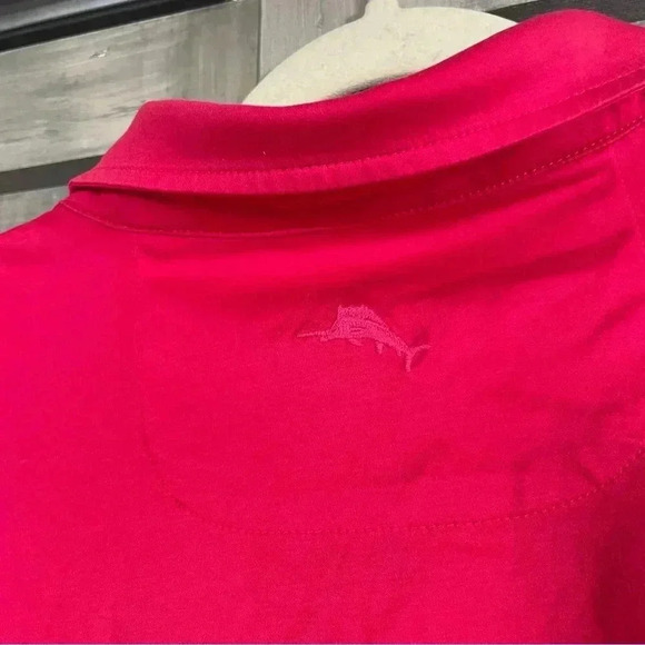 Tommy Bahama Bright‎ Berry Pink Polo Size XXL - Picture 6 of 7